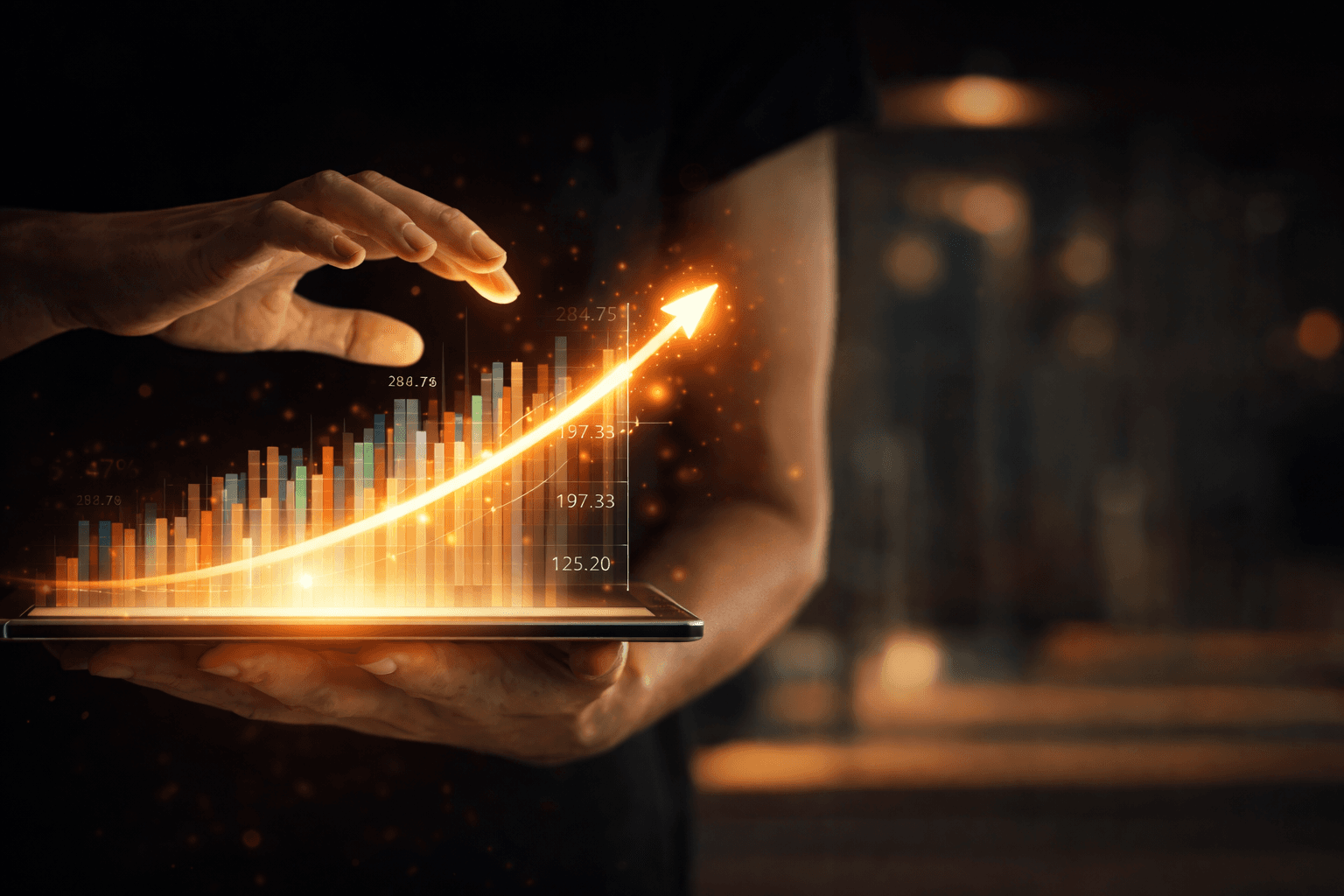 Market growth intelligence visual